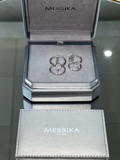 Bague Messika double diamant Glam'Azone T. 53