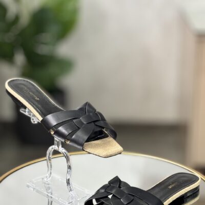 Sandales Saint Laurent Tribute plates T.40