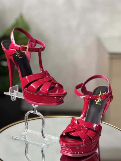 Sandales Saint Laurent Tribute T.38,5