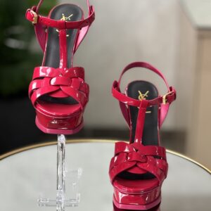 Sandales Saint Laurent Tribute T.38,5