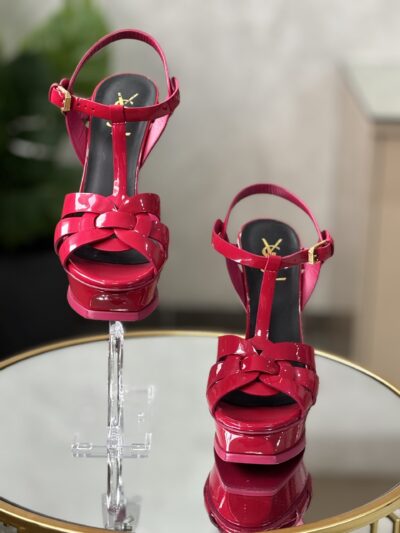 Sandales Saint Laurent Tribute T.38,5