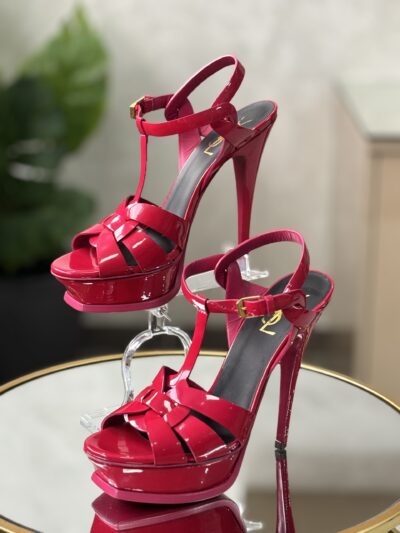 Sandales Saint Laurent Tribute T.38,5