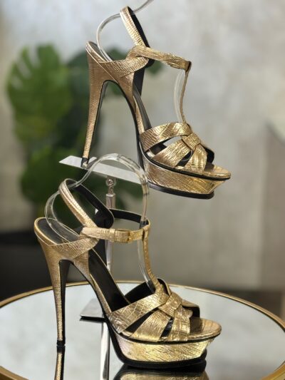 IMG_9667 Sandales Saint Laurent Tribute T.40