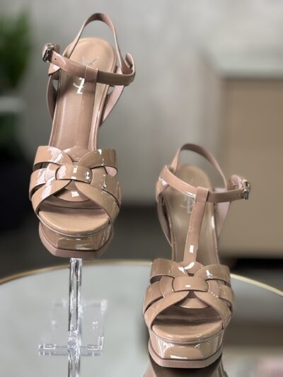 Sandales Saint Laurent Tribute T.40