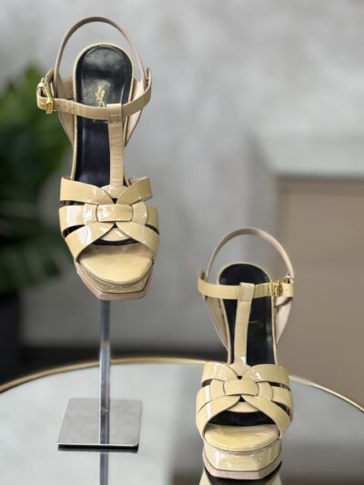 Sandales Saint Laurent Tribute T.36