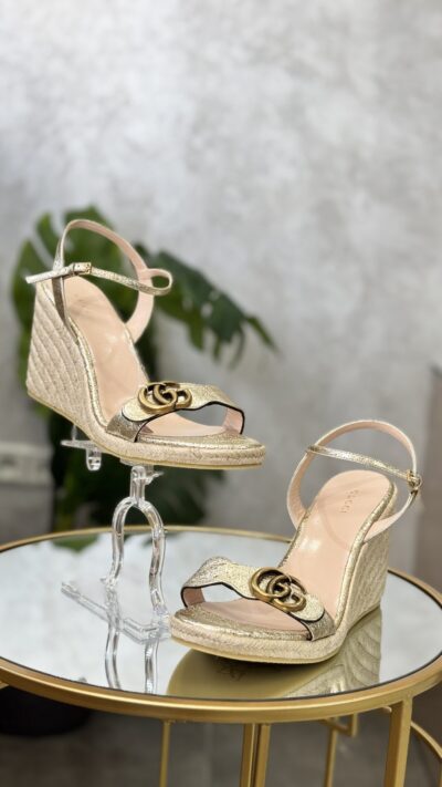 IMG_9860 Sandales Gucci compensées T. 40,5