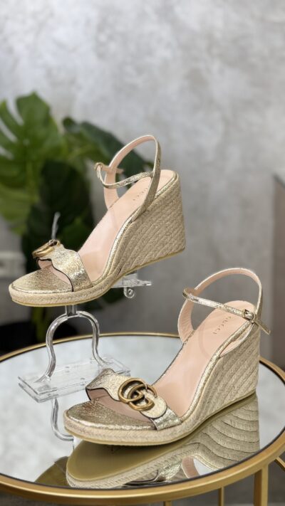 IMG_9862 Sandales Gucci compensées T. 40,5